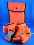 3-er Gurtsatz mit Tasche